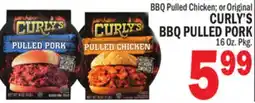 Bravo Supermarkets CURLY'S BBQ PULLED PORK offer