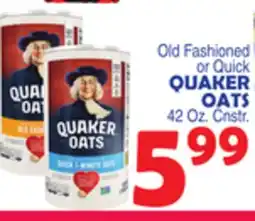 Bravo Supermarkets QUAKER OATS offer