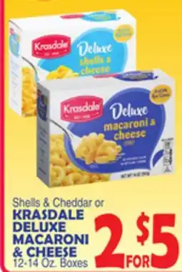 Bravo Supermarkets KRASDALE DELUXE MACARONI & CHEESE offer