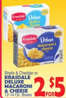 Bravo Supermarkets KRASDALE DELUXE MACARONI & CHEESE offer