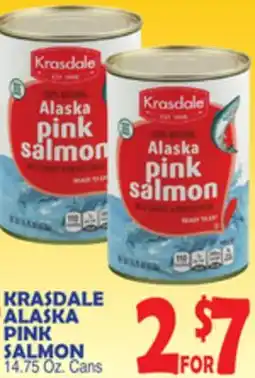 Bravo Supermarkets KRASDALE ALASKA PINK SALMON offer