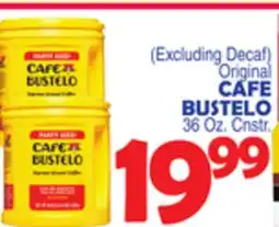 Bravo Supermarkets CAFE BUSTELO offer