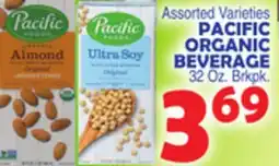 Bravo Supermarkets PACIFIC ORGANIC BEVERAGE offer