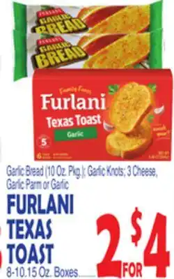 Bravo Supermarkets FURLANI TEXAS TOAST offer