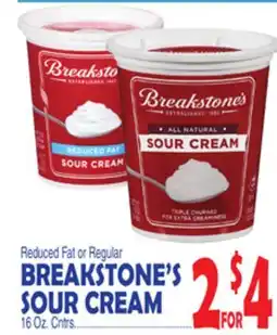 Bravo Supermarkets BREAKSTONE'S SOUR CREAM offer