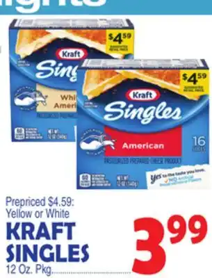 Bravo Supermarkets KRAFT SINGLES offer