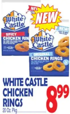 Bravo Supermarkets WHITE CASTLE CHICKEN RINGS offer