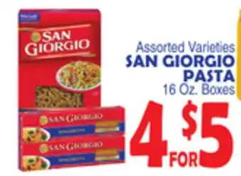 Bravo Supermarkets SAN GIORGIO PASTA offer