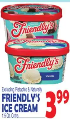 Bravo Supermarkets FRIENDLY'S ICE CREAM offer