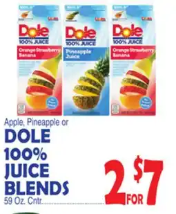 Bravo Supermarkets DOLE 100% JUICE BLENDS offer