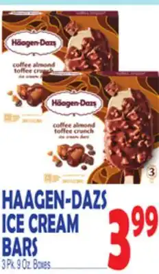 Bravo Supermarkets HAAGEN-DAZS ICE CREAM BARS offer