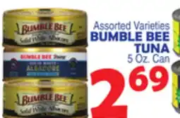 Bravo Supermarkets BUMBLE BEE TUNA offer