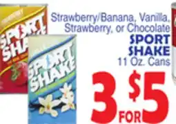 Bravo Supermarkets SPORT SHAKE offer