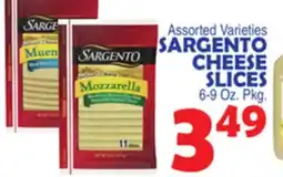 Bravo Supermarkets SARGENTO CHEESE SLICES offer