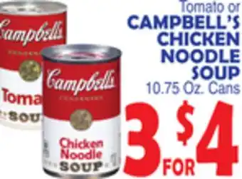 Bravo Supermarkets CAMPBELL'S CHICKEN NOODLE SOUP offer