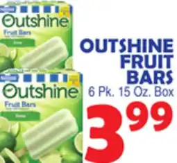 Bravo Supermarkets OUTSHINE FRUIT BARS offer