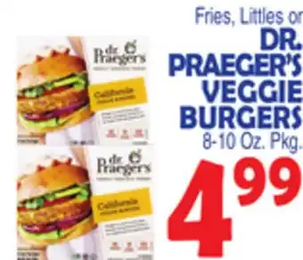 Bravo Supermarkets DR. PRAEGER'S VEGGIE BURGERS offer