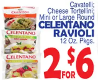 Bravo Supermarkets CELENTANO RAVIOLI offer