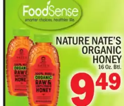 C Town NATURE NATE'S ORGANIC HONEY offer