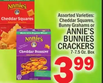 C Town ANNIE'S BUNNIES CRACKERS offer