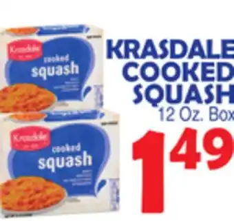 Bravo Supermarkets KRASDALE COOKED SQUASH offer