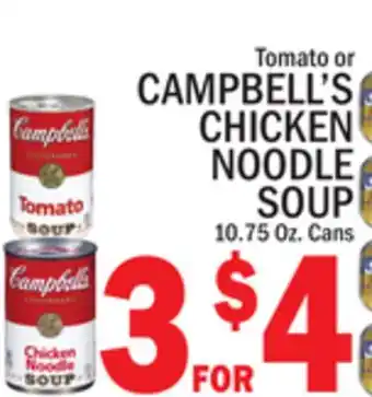 C Town CAMPBELL'S CHICKEN NOODLE SOUP offer