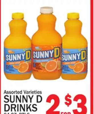 C Town SUNNY D DRINKS offer