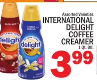 C Town INTERNATIONAL DELIGHT COFFEE CREAMER offer