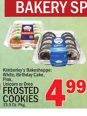 C Town Kimberley's Bakeshoppe FROSTED COOKIES offer