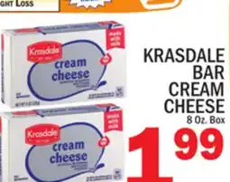 C Town KRASDALE BAR CREAM CHEESE offer