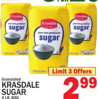 C Town KRASDALE SUGAR offer