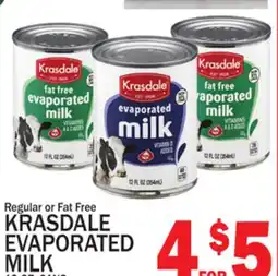C Town KRASDALE EVAPORATED MILK offer