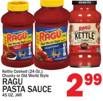 C Town RAGU PASTA SAUCE offer