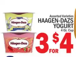 C Town HAAGEN-DAZS YOGURT offer