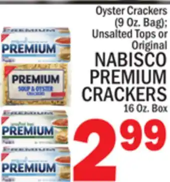 C Town NABISCO PREMIUM CRACKERS offer