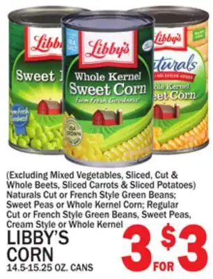 C Town LIBBY'S CORN offer