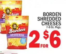 C Town BORDEN SHREDDED CHEESES offer