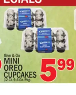 C Town Give & Go MINI OREO CUPCAKES offer