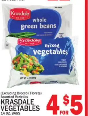 C Town KRASDALE VEGETABLES offer