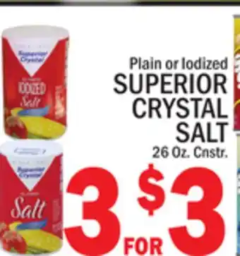 C Town SUPERIOR CRYSTAL SALT offer