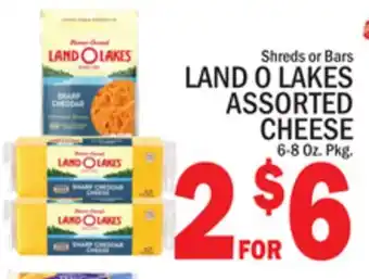 C Town LAND O LAKES ASSORTED CHEESE offer