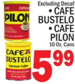 C Town CAFE BUSTELO, CAFE PILON offer