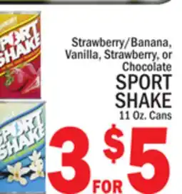 C Town SPORT SHAKE offer