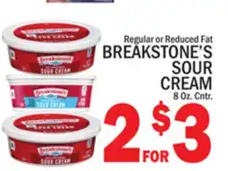 C Town BREAKSTONE'S SOUR CREAM offer