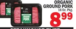 C Town ORGANIC GROUND PORK offer