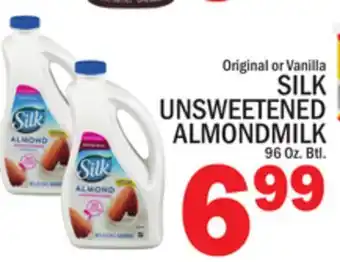 C Town SILK UNSWEETENED ALMONDMILK offer