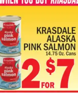 C Town KRASDALE ALASKA PINK SALMON offer