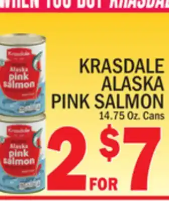 C Town KRASDALE ALASKA PINK SALMON offer