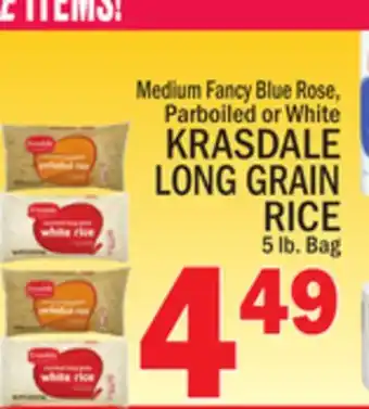 C Town KRASDALE LONG GRAIN RICE offer