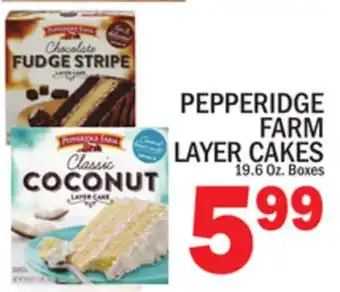 C Town PEPPERIDGE FARM LAYER CAKES offer